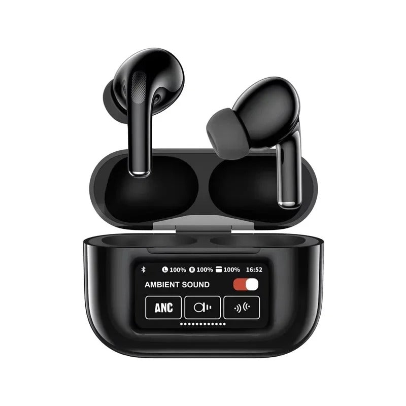 A9 Pro ANC/ENC Touch‑Screen Earbuds – Your Smart Sound Companion