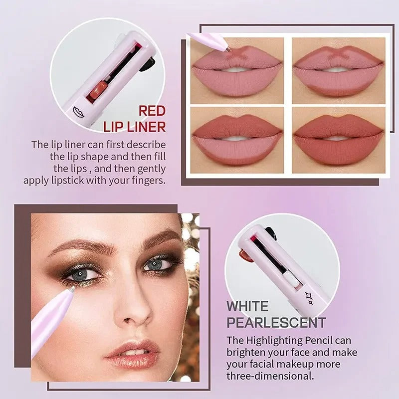 4 in 1 Makeup Pen (WaterProof)
