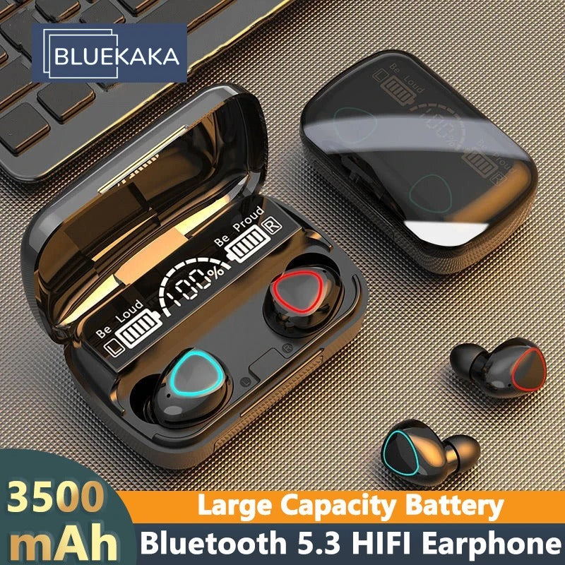 M10 WATERPROOF NEWEST WIRELESS EARBUDS V5.3