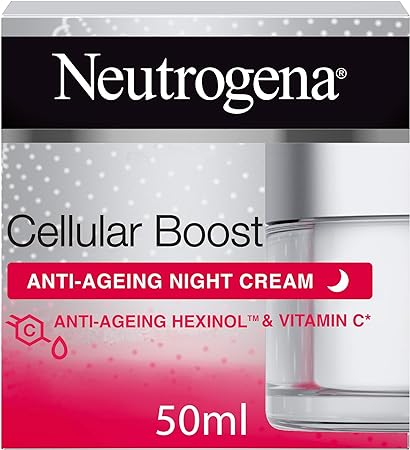 Neutrogena Face Cream, Cellular Boost, Anti-ageing Night Cream, 50ml